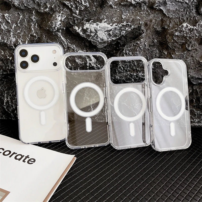 Clear MagSafe Case For iphone.