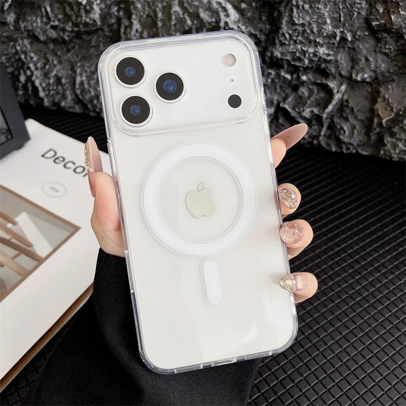 Clear MagSafe Case For iphone.