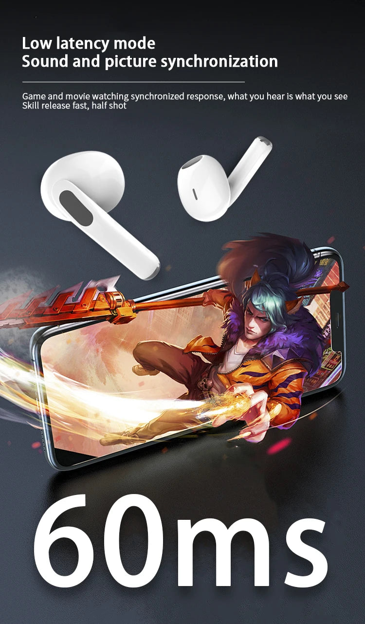 Air Pro Wireless Bluetooth Earbuds -For ios and Android.