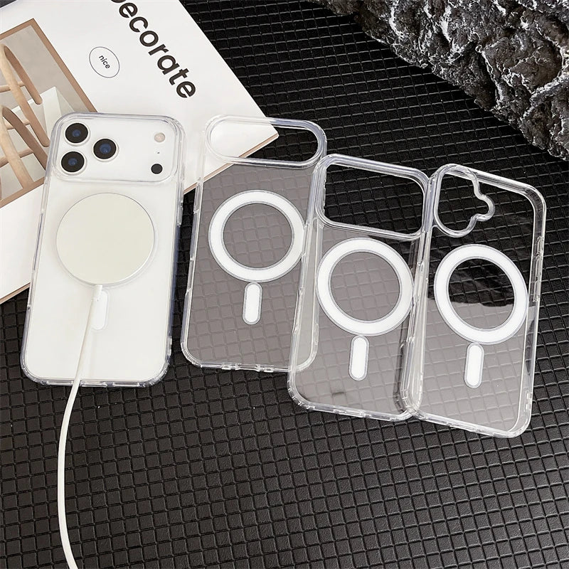 Clear MagSafe Case For iphone.