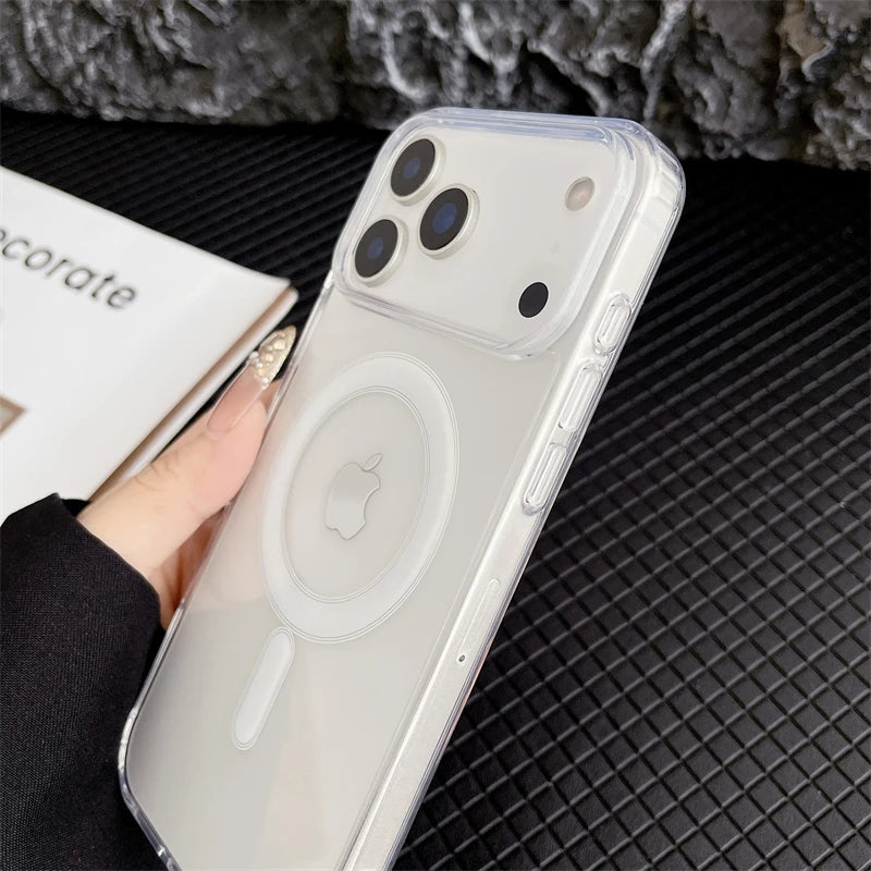 Clear MagSafe Case For iphone.