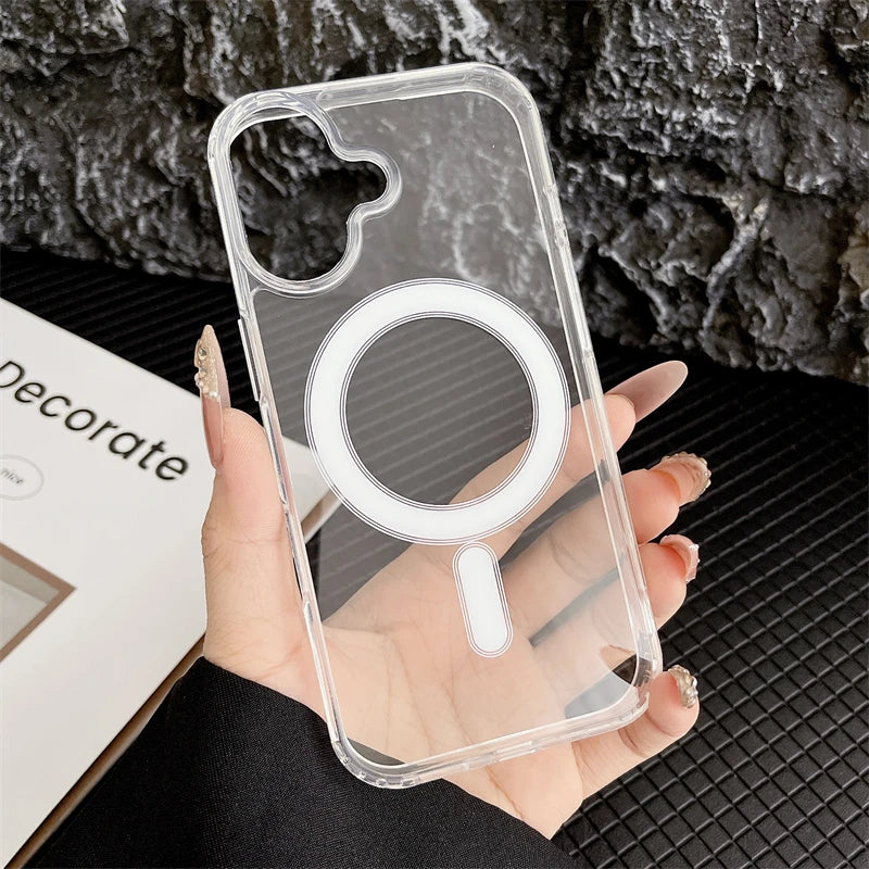 Clear MagSafe Case For iphone.