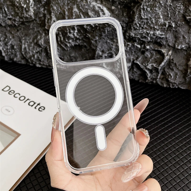 Clear MagSafe Case For iphone.